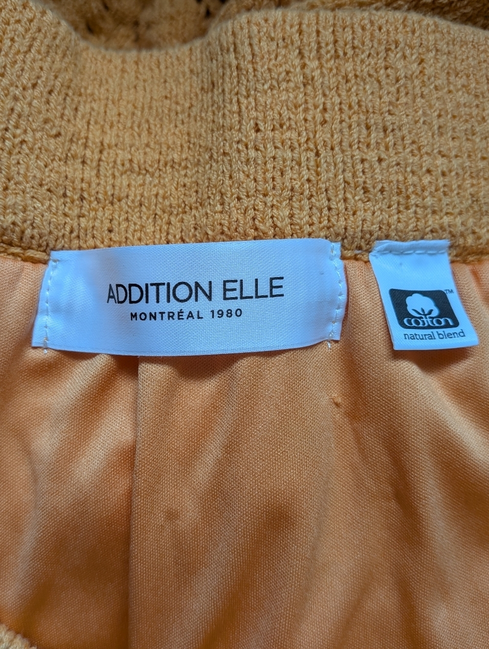 ADDITION ELLE Plus Size Crochet Midi Skirt Women Orange Size 4X Stretch Colorful - Picture 9 of 12